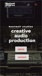 Mobile Screenshot of boutwellstudios.com